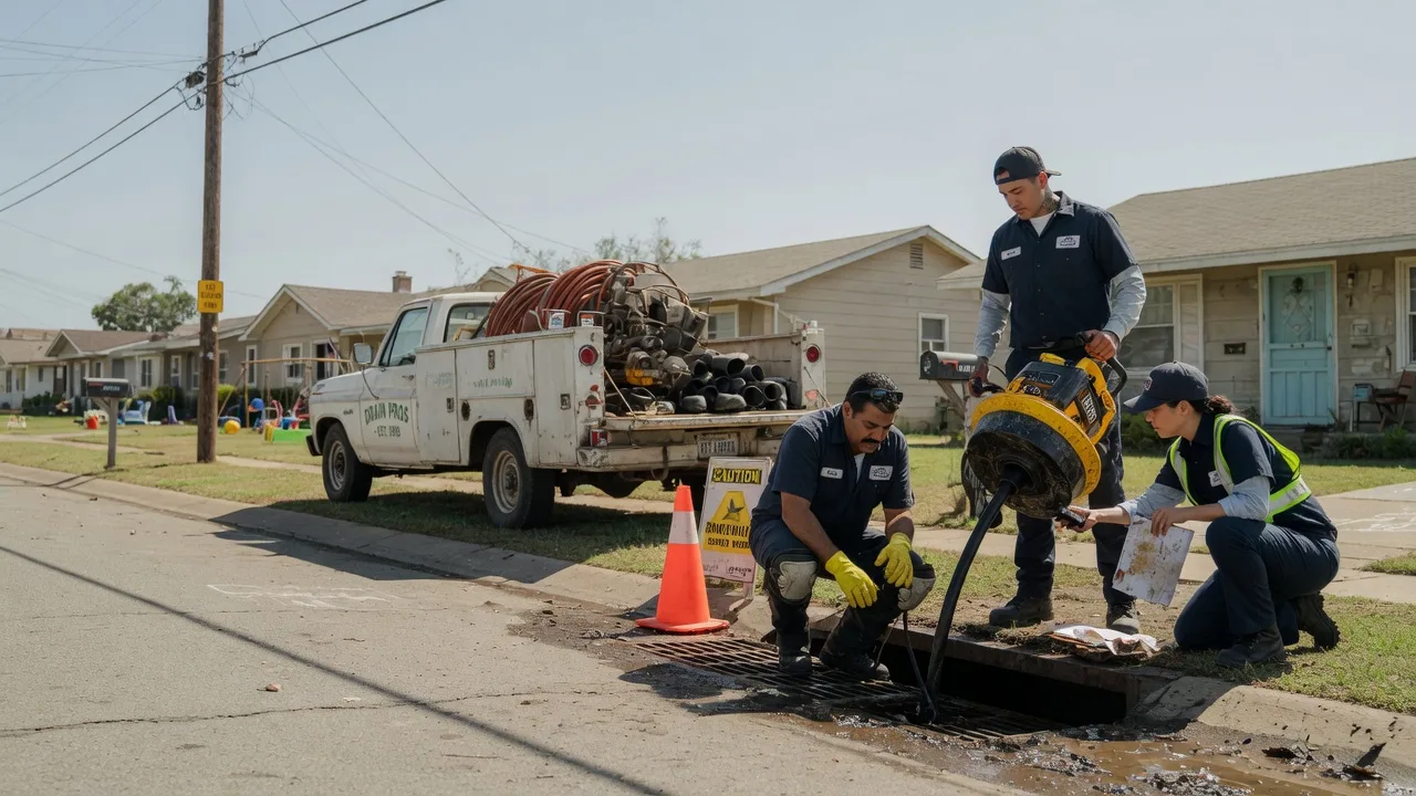 Drain Cleaning in Gail, TX near me